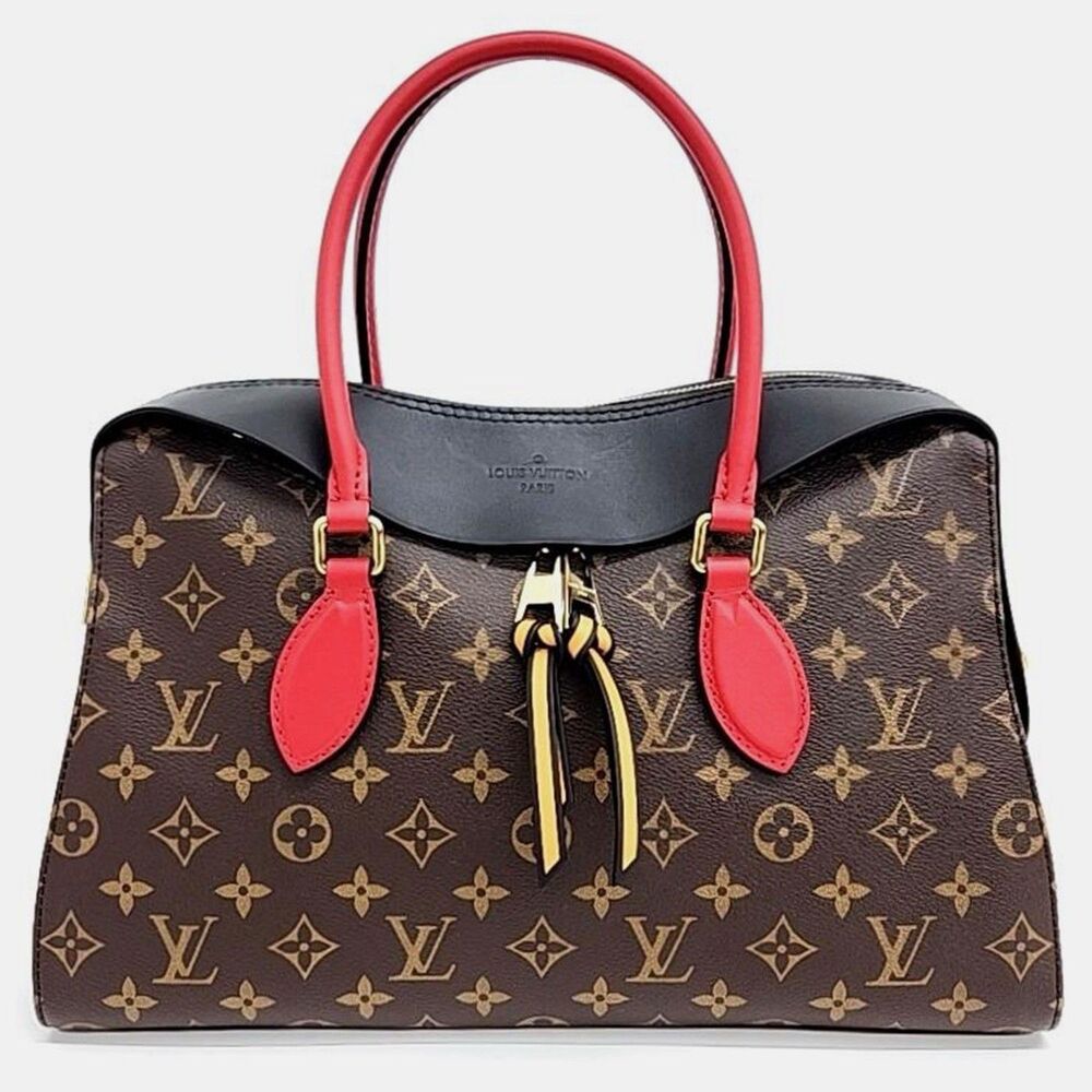 LOUIS VUITTON Tuileries Handbag Monogram canvas Brown  Excellent Condition!!!